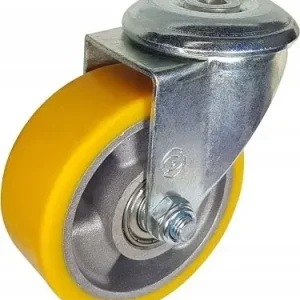 Zestaw kołowy skrętny 125mm nośn 300kg otwór 12,3 Wyprzedaż